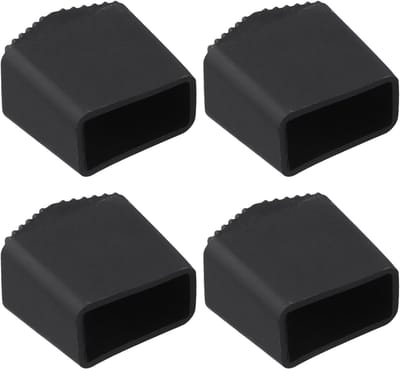 Laddervoet Beschermers - Ladder Poten - Veilig Werken - Universele Pasvorm - 2.5x3.8cm Binnendiameter - Zwart