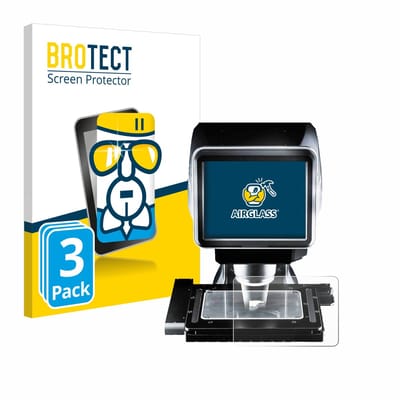 Screenprotector 3 Stuks voor Keyence LM-1100 Glazen blad Beschermglas transparant
