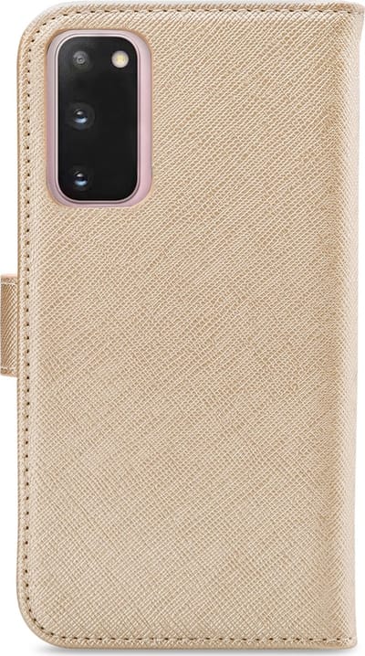 My Style Telefoonhoesje geschikt voor Samsung Galaxy S20 Hoesje | My Style Flex Wallet Bookcase Portemonnee | Pasjeshouder voor 3 Pasjes | Telefoonhoesje voor Pinpas / OV Kaart / Rijbewijs - Goud
