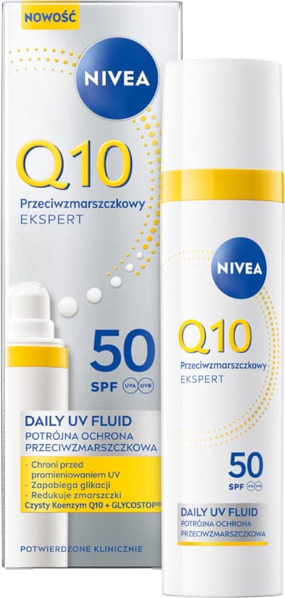 Nivea Q10 - Anti-verouderings UV Serum - SPF 50 - 40 ml - Matte Effect