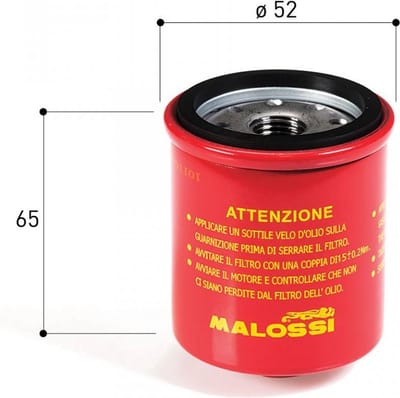 malossi oliefilter voor piaggio 300 beverly scooter 2009 tot 2013 0313382 nieuw