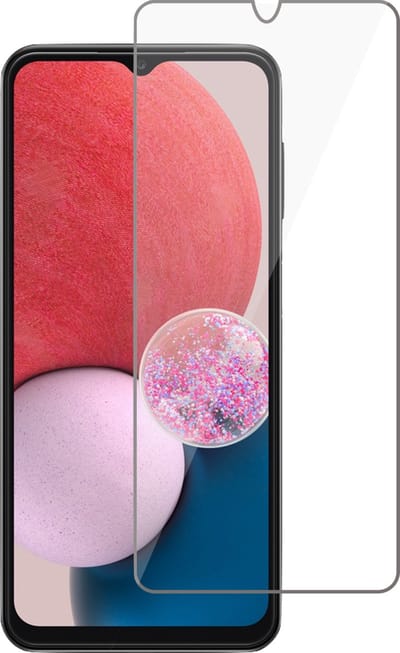 Screenprotector geschikt voor Samsung Galaxy A13 4G - Gehard Glas Beschermglas Tempered Glass Screen Protector