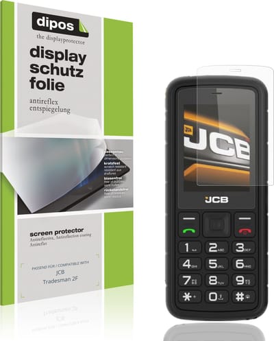 dipos – 4x Matte Beschermfolie geschikt voor JCB Tradesman 2F | Krasbestendige & antireflecterende Screenprotector Ultra-Thin