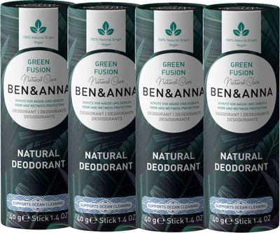 BEN&ANNA - Green Fusion papertube - 4 pak