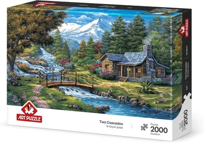 Legpuzzel - Ontspanning Puzzel - Vrije Tijd - 2000 Stukjes - 57x87 cm - Natuurlandschap