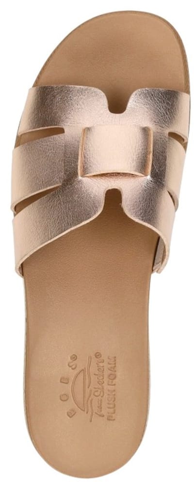 Skechers - maat 37- Bobs Desert Kiss Low - Peak Look Open Teen - kleur Champagne