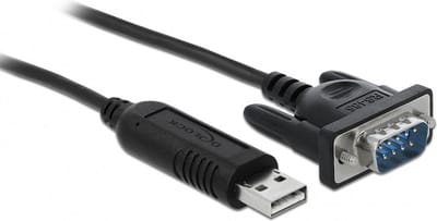USB-A (m) naar 9-pins SUB-D met schroeven (m) seriële RS485 adapter / FTDI chip / ESD protectie - 1,8 meter