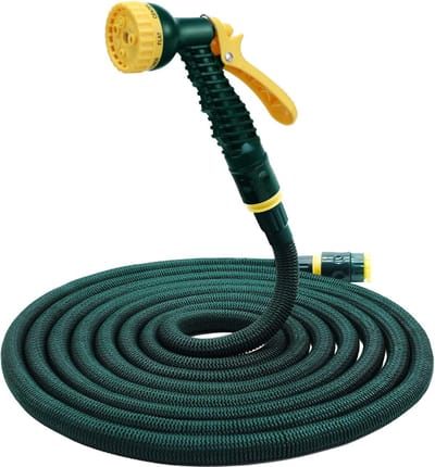 7,5 m tuinslang, uittrekbare waterslang, flexibele expanderende magische slang met 7 instellingen, multifunctioneel spuitwaterpistool 15 ft