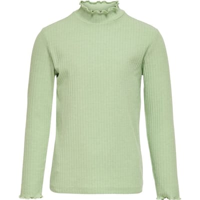 KIDS ONLY - maat 134/140 - KONNELLA L/S HIGH NECK TOP CP JRS Meisjes Top