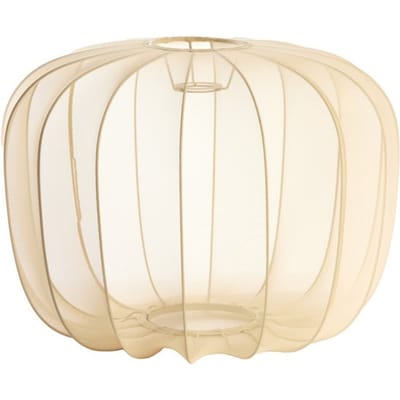 Kap - beige - PLUMERIA - textiel - Ø 50cm - E27 - 2981627 - Light & Living