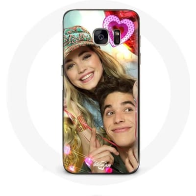 Samsung Galaxy S7 hoesje Achtervolg je dromen Mía Cáceres en Álvaro Paz Go! Leef op jouw manier