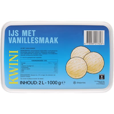 Vanille ijs