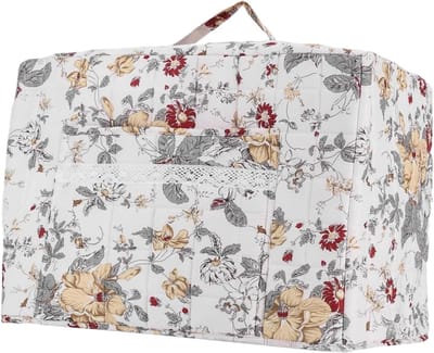 Naaimachinehoes - Beschermhoes - Stofvrij Houden - Boheems Bloemenpatroon - 43x35x6 cm - Multicolor