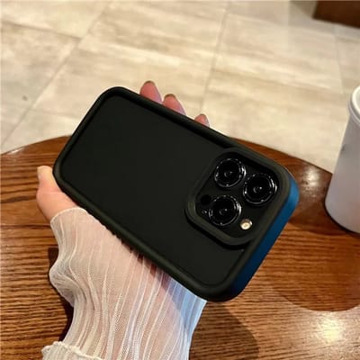 Cityhoesje - iPhone 15 Pro – Drop proof - Soft Silicone Backcase - Zwart