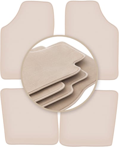 PREMIUM beige matten voor: Renault Kangoo I combivan 1997-2008