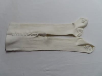 Maillot - Collant - Kousenbroek - Cream - Effen - 62 / 68