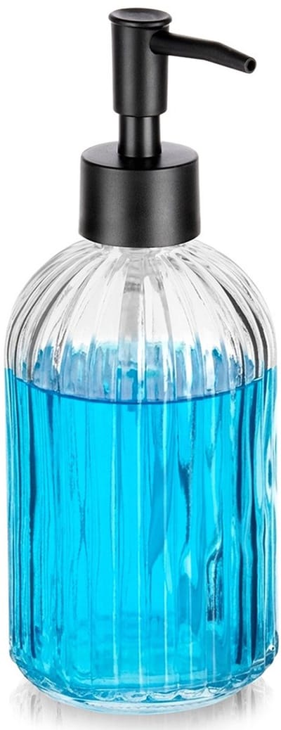 Zeepdispenser Glas 400 ml - Zeeppompje