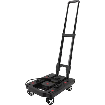 Opvouwbare Platte Kar met Wielen Draagbaar Multifunctioneel Utility Dolly Platform Kar voor Boodschappen
