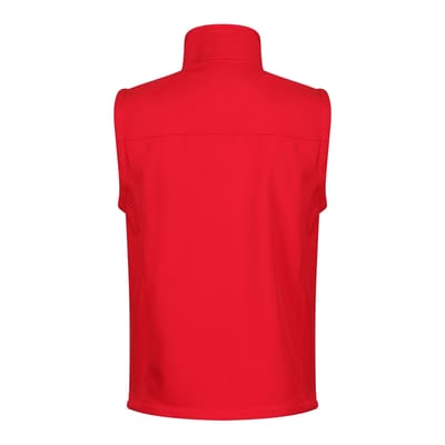 Regatta Heren Flux Softshell Body Warmer (Klassiek rood/grijs)