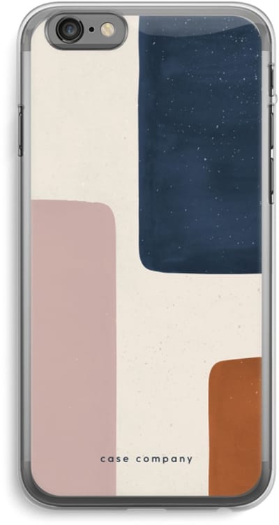 Case Company® - Hoesje geschikt voor iPhone 6 PLUS / 6S PLUS hoesje - Geo #5 - Soft Cover Telefoonhoesje - Bescherming aan alle Kanten en Schermrand