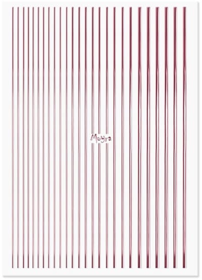 Moyra Nailart Strips 03 Rose Gold