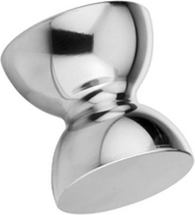 Motta Koffie Tamper met vlakke basis - dubbel 53mm / 58mm - RVS koffie stamper