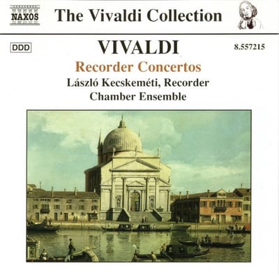 Lászó Kecskemeti, Chamber Ensemble - Vivaldi: Recorder Concertos (CD)