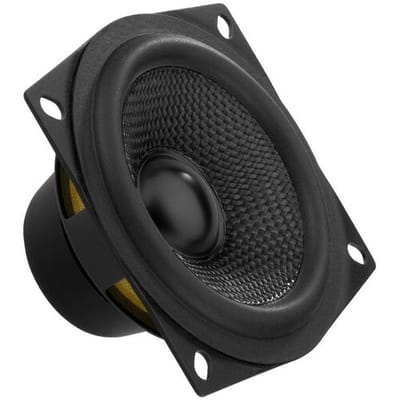 Monacor SPH-30X/8SW 3 inch 8.05 cm Breedband-luidspreker 20 W 8 Ω Zwart