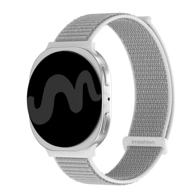 imoshion Nylon bandje voor de Samsung Galaxy Watch 9 (40/44mm) / Watch 8 (40/44mm) / Classic (46mm) - Seashell