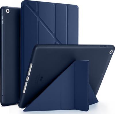 Tablet Hoes geschikt voor iPad Air 2 Hoes - iPad Hoes 2014 - 9.7 inch - Smart Cover - Blauw