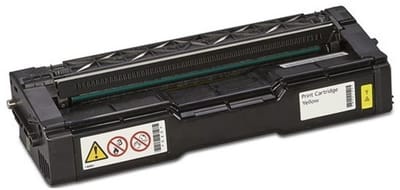 Toner geschikt voor Ricoh SPC250E (407542) | 1x Geel geschikt voor Ricoh Aficio SP C250 - C250dn - C250e - C250sf - C250SFW - C260DNW - C250SFNW - C261DNW - C261SFNW