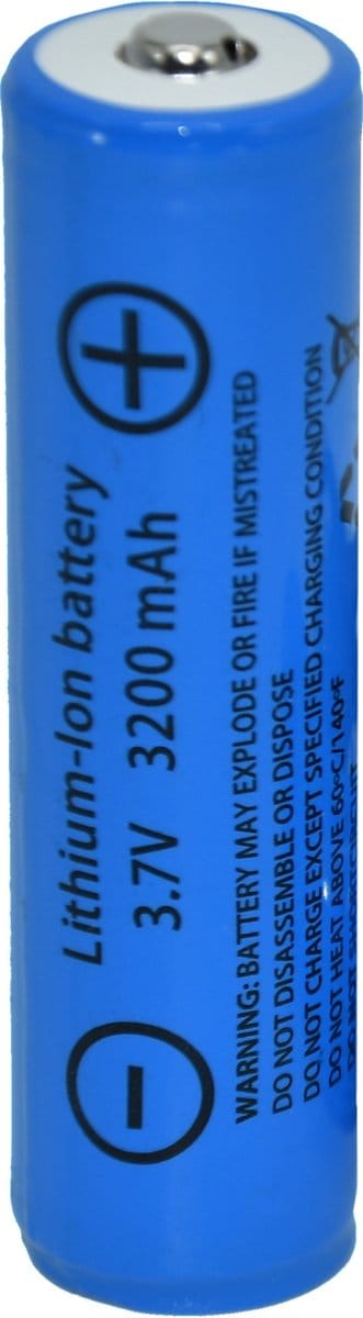 18650 Batterij Oplaadbaar - 3200 mAh - LET OP 6,9cm! - 1 stuk - 3.7V oplaadbare 18650 lithium batterij - Reserve Batterij voor Noodpakket Zaklamp