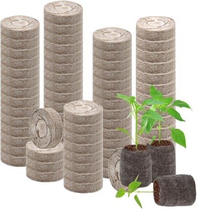 Potgrond voor planten - Kamerplant grond - Planten verzorgen - Biologische veenmix - 100 stuks