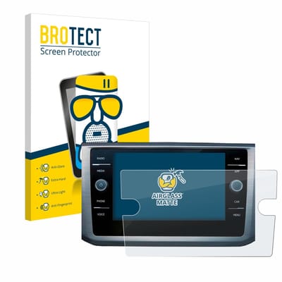 BROTECT - Screenprotector voor Volkswagen Passat B8 Discover Media 8" - Folie Beschermfolie Beschermglas matte