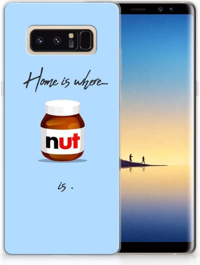 Samsung Galaxy Note 8 Siliconen Case Nut Home