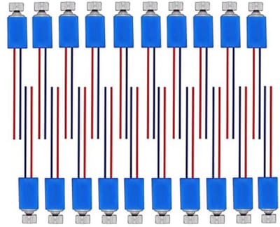 20Pcs DC 3V 3500RPM Micro Trillingen Motor voor Mobiele Telefoon en Pager