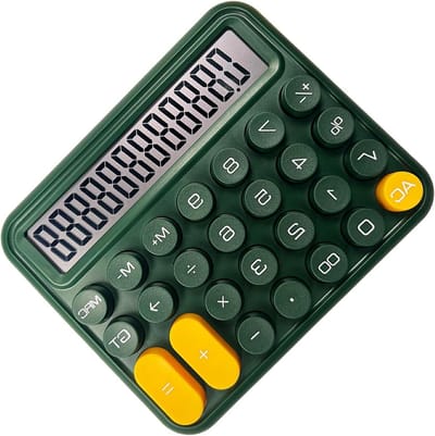 Wetenschappelijke Rekenmachine - Financiële Rekenmachine - Efficiënt Beheer - Groot Display - 17.5 cm - Roze