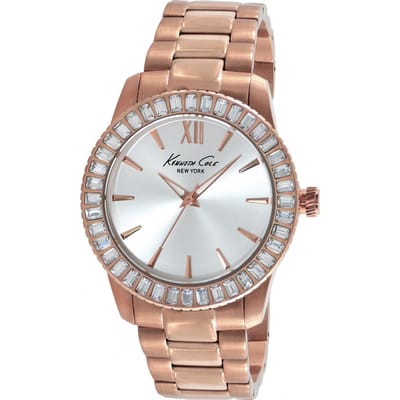 Montre KENNETH COLE IKC4991. Quartz, Couleur argentée. Femme. white