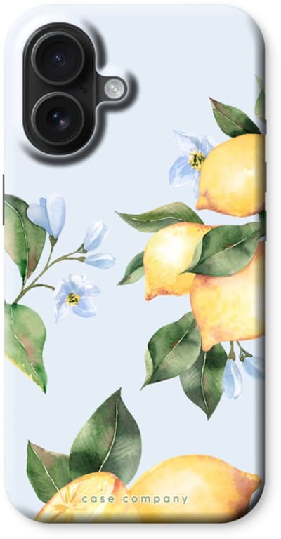 Case Company® - Hoesje geschikt voor iPhone 16 hoesje - Orchard Sun - Tough Case - Maximale Bescherming alle Kanten en Schermrand