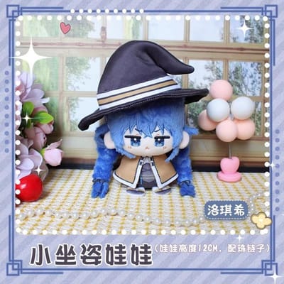 Anime Mushoku Tensei Pluche Pop Hanger Sleutelhanger 12cm Eris Roxy Pluche Speelgoed Wendy Pop Verjaardag Vakantie Cadeau 12cm