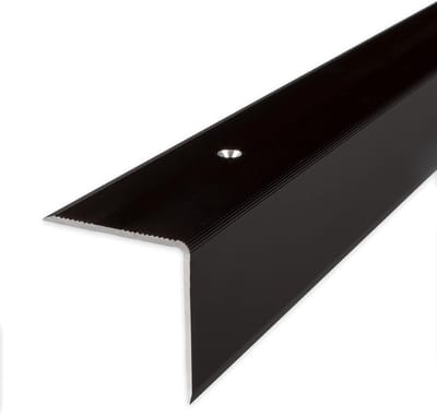 Trapneus profiel Geanodiseerd Aluminium Donker Brons 40mm Breed 1000mm Geboord