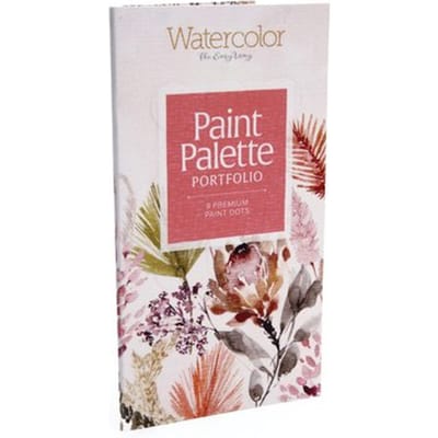Watercolor The Easy Way Paint Palette Portfolio Flowers - Watercolor The Easy Way - Sara Berrenson