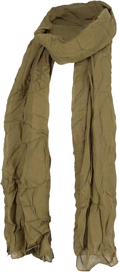 Sarlini Langwerpige Effen Sjaal Khaki