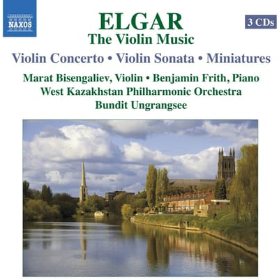 CD E. ELGAR - Vioolmuziek Duitsland Klassiek Gebruikt