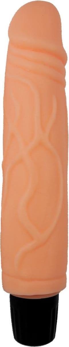 Power Escorts -  Realistische Vibrator - 20 Cm - 7 Functies - Dia 4,2 / 2,5 Cm
