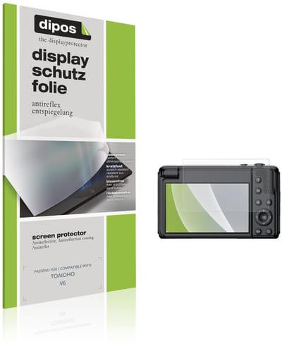 dipos – 4x Matte Beschermfolie geschikt voor TOAIOHO V6 | Krasbestendige & antireflecterende Screenprotector Ultra-Thin
