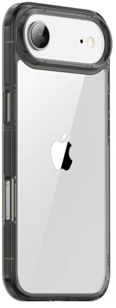 Mobiq - Hard Back TPU Clear Case geschikt voor iPhone 17 Air - smoke