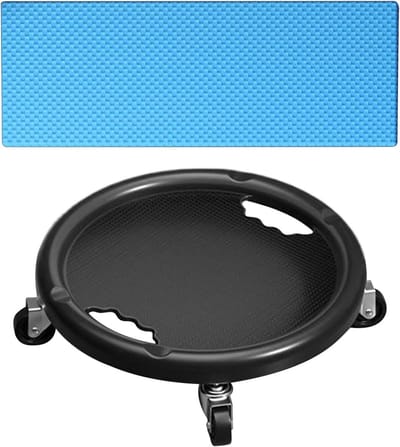 Abdominal Exercise Slider - Core Slider - Kerntraining - 360 Graden Rotatie - 8cm Hoogte - Zwart