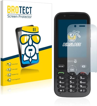 Screenprotector voor Doro 7010 Beschermglas transparant