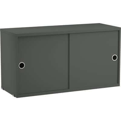 String Furniture Kast met schuifdeuren - dark grey - Diepte 30 cm